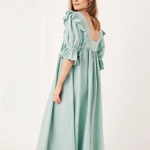 NWOT Spell Mae Linen Gown XS